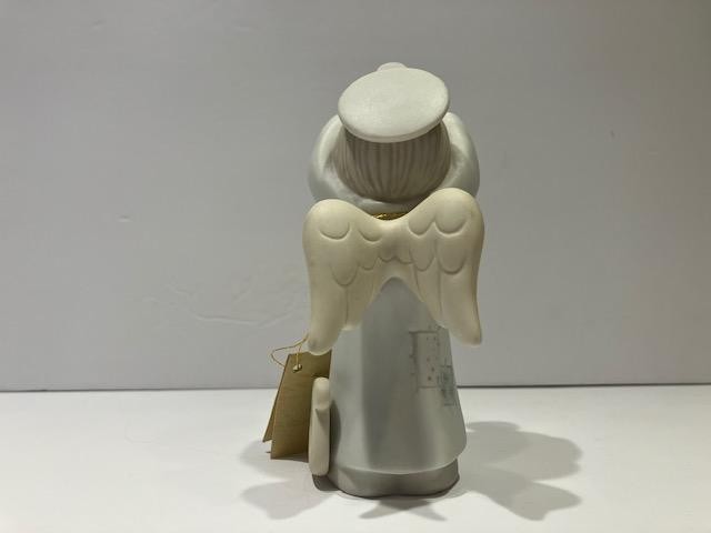 Vintage 1980 Precious Moments E-5637 “The Heavenly Light” Porcelain Figurine