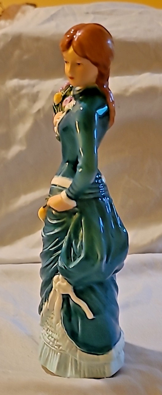 Goebel “Garden Fancier 1880” Lady with Flowers Figurine FREE SHIPPING!