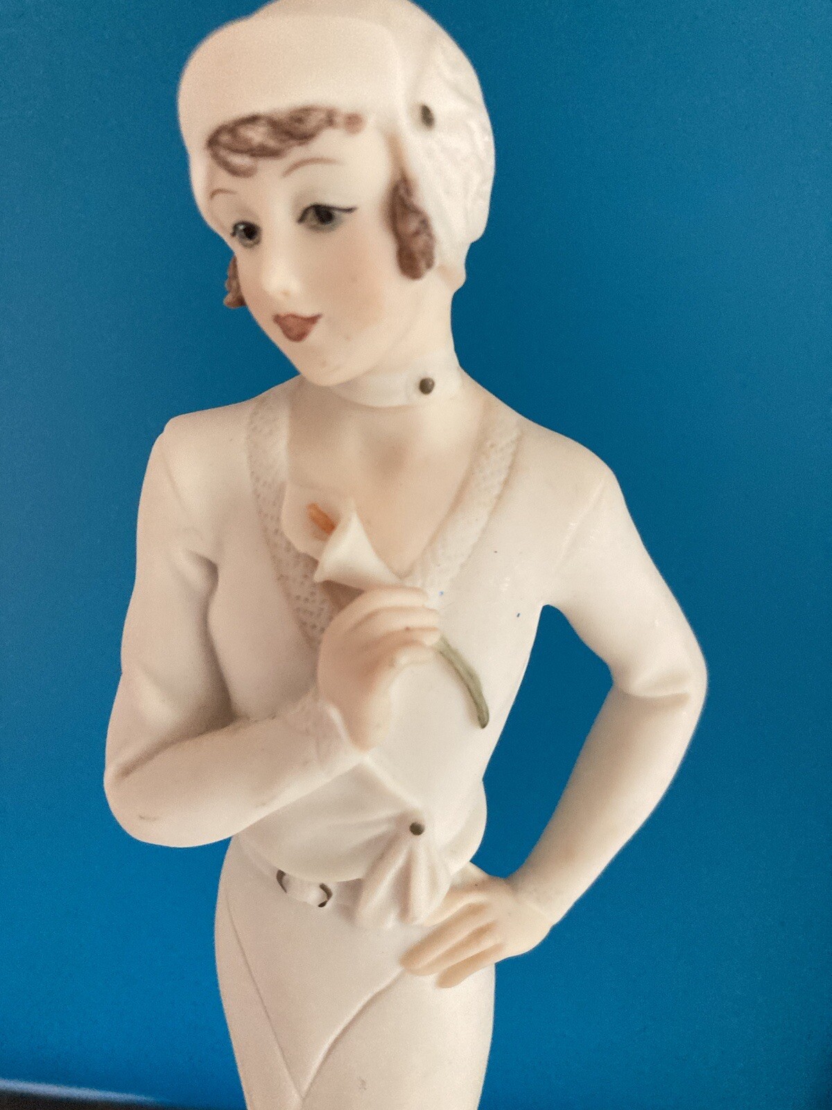 Giuseppe Armani Figurine Porcelain Lily Lady Sculpture Art 0354F