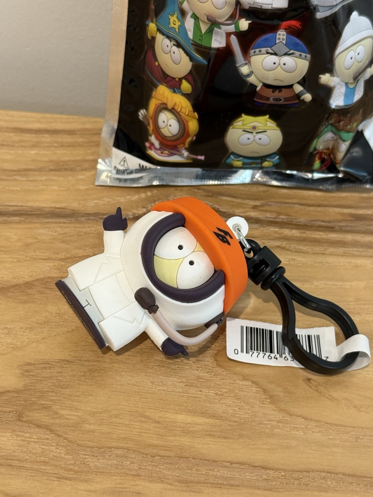 South Park Series 2 Figural Bag Clip Boyband Boyband Kenny – New / Open Bag