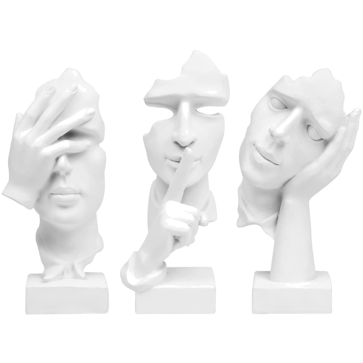 Abstract Art Figurines Resin Sculptures