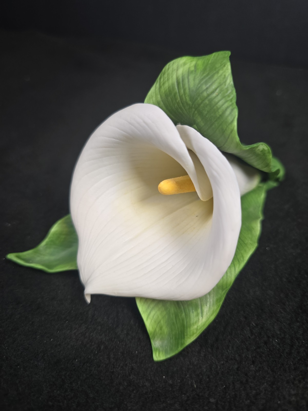Lenox Garden Calla Lily 1990 Porcelain Figurine White Floral Elegant Decor