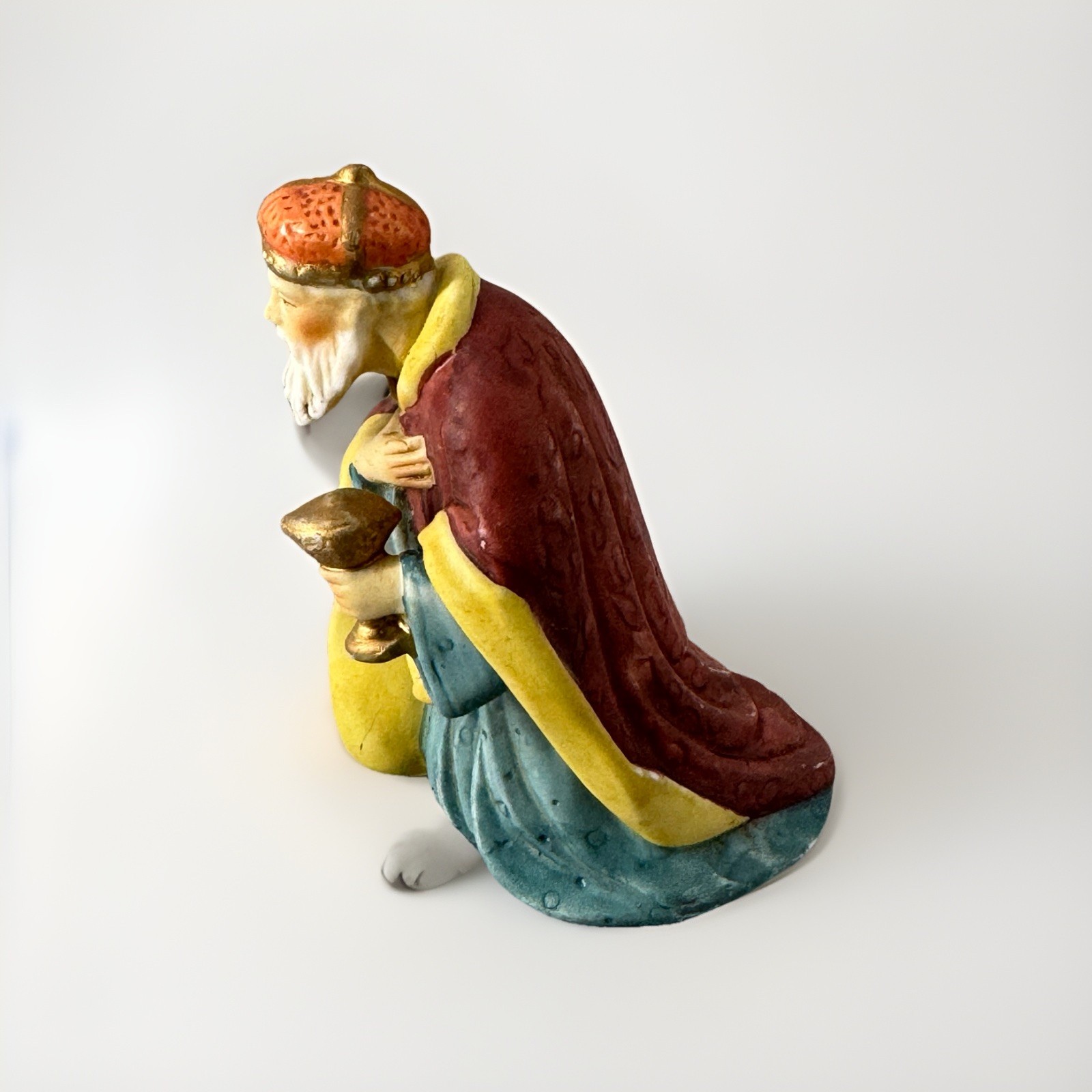 O’well Grandeur Noel Wise Man Kneeling Chalice Figurine Replacement Religious