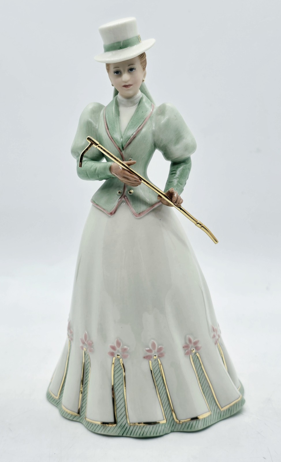 Vintage LENOX Hampshire Hunt ’20s Fashion Porcelain Lady Figural Figurine
