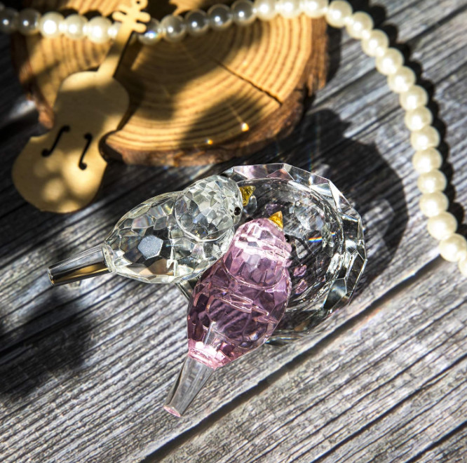 NEW Swarovski Crystal 2024 Crystal Bird Figurine Collectible Art Glass Home Deco