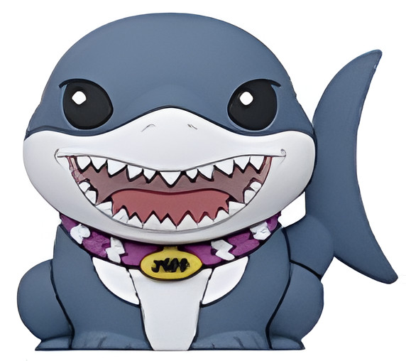 Marvel Rivals Series 1 Collectors Bag Clip Jeff The Land Shark