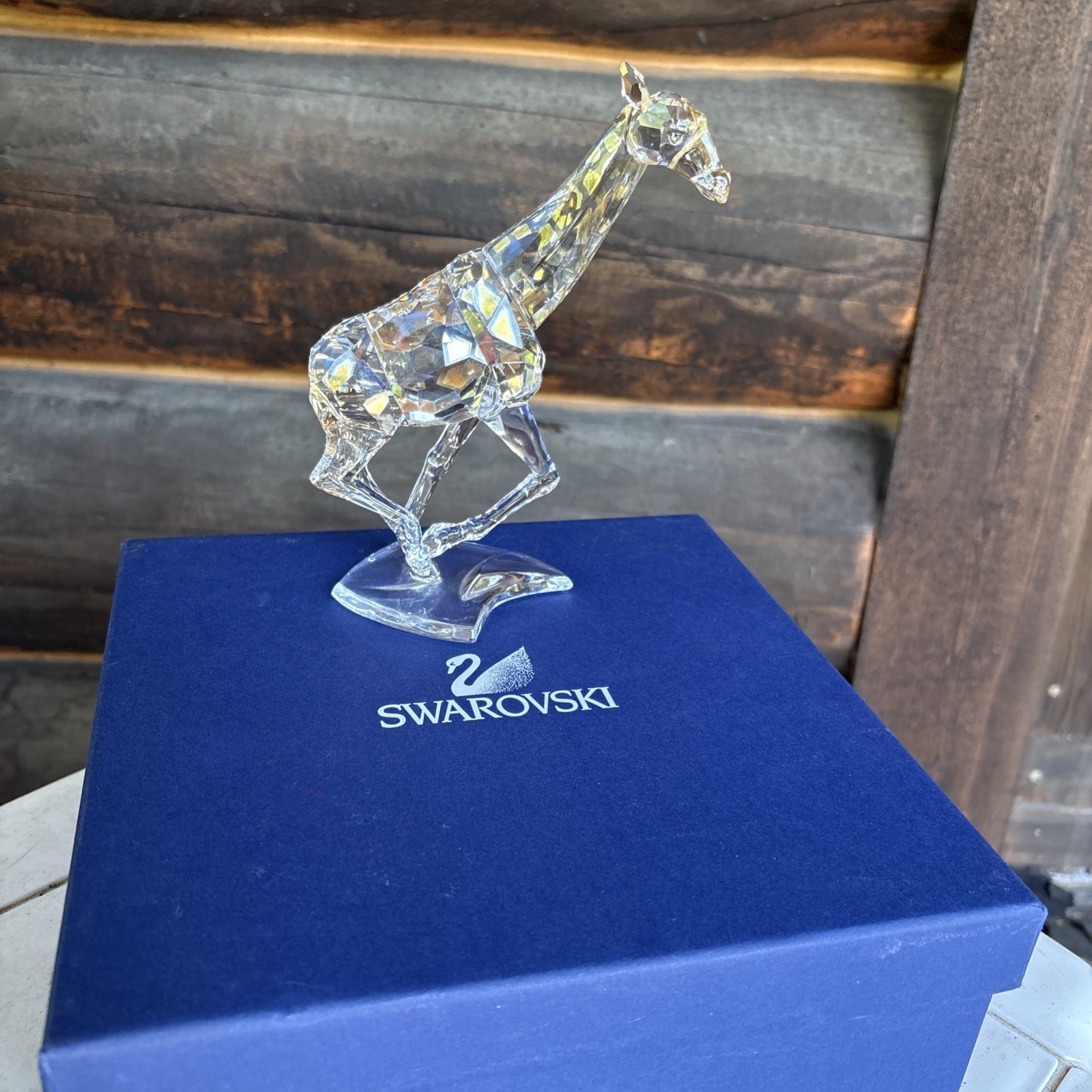 Swarovski 2008 Giraffe 🦒 Rare, Retired #935896 Some Damage