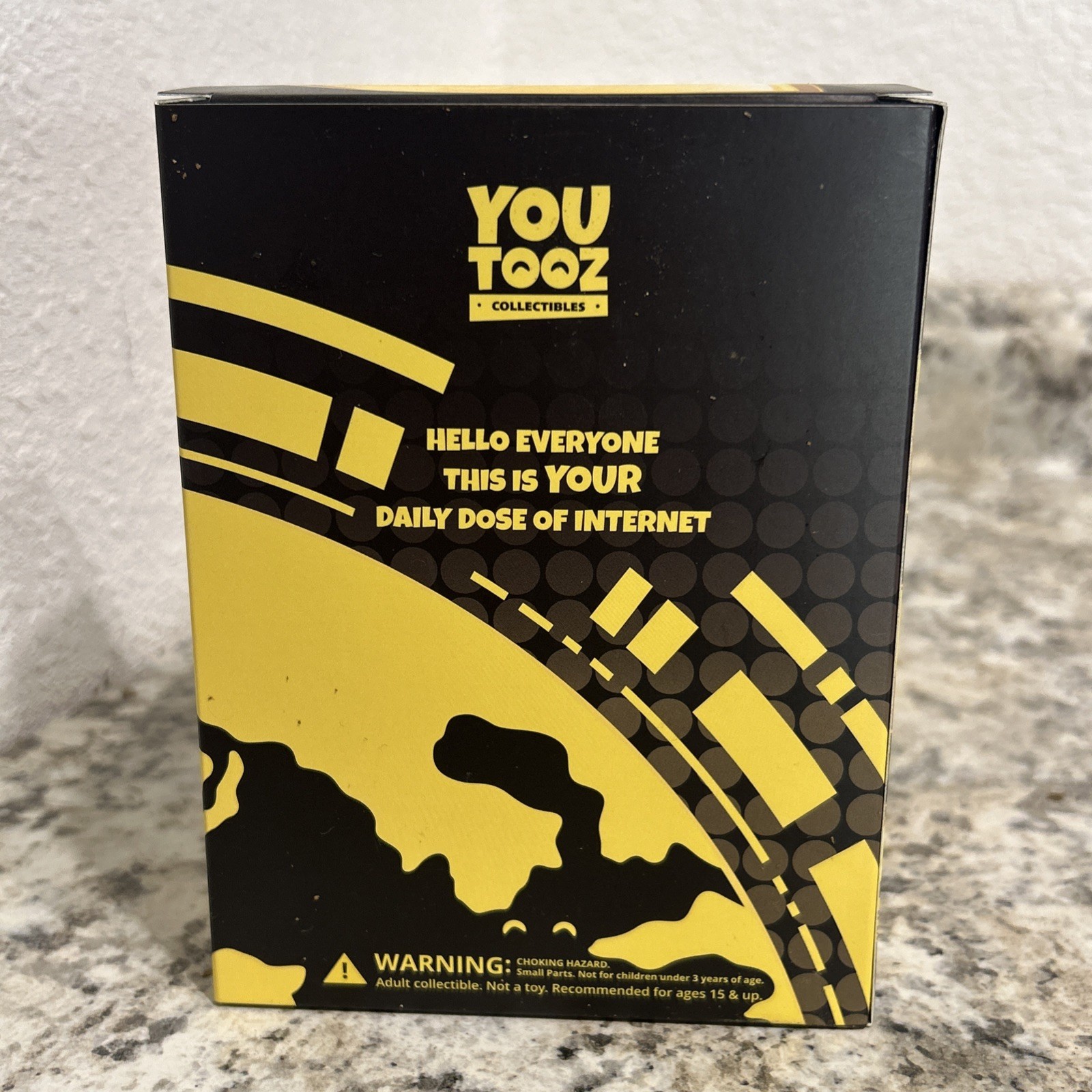 YOUTOOZ Daily Dose Of Internet * Chrome Gold YouTooz * Vinyl Figure New