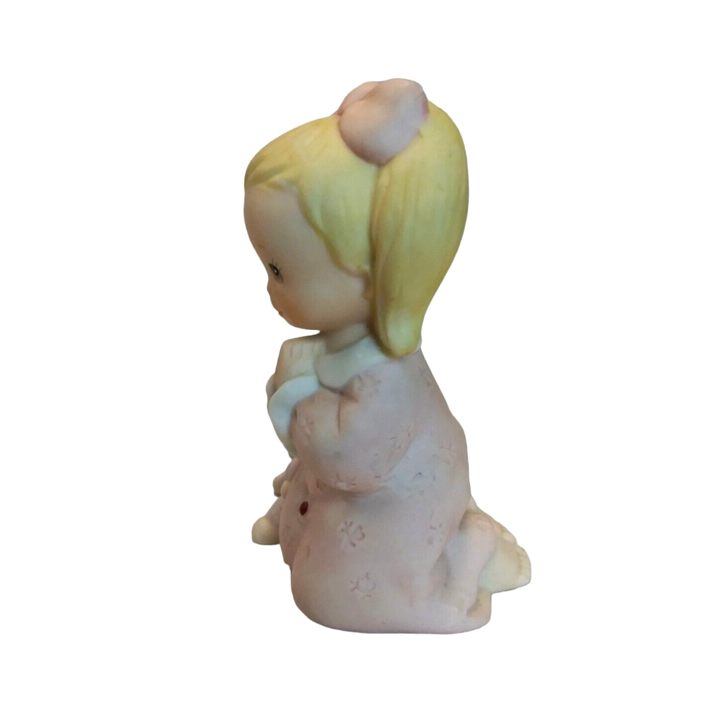 VTG Praying Children Figurines Boy & Girl Porcelain Figures Vintage Homco