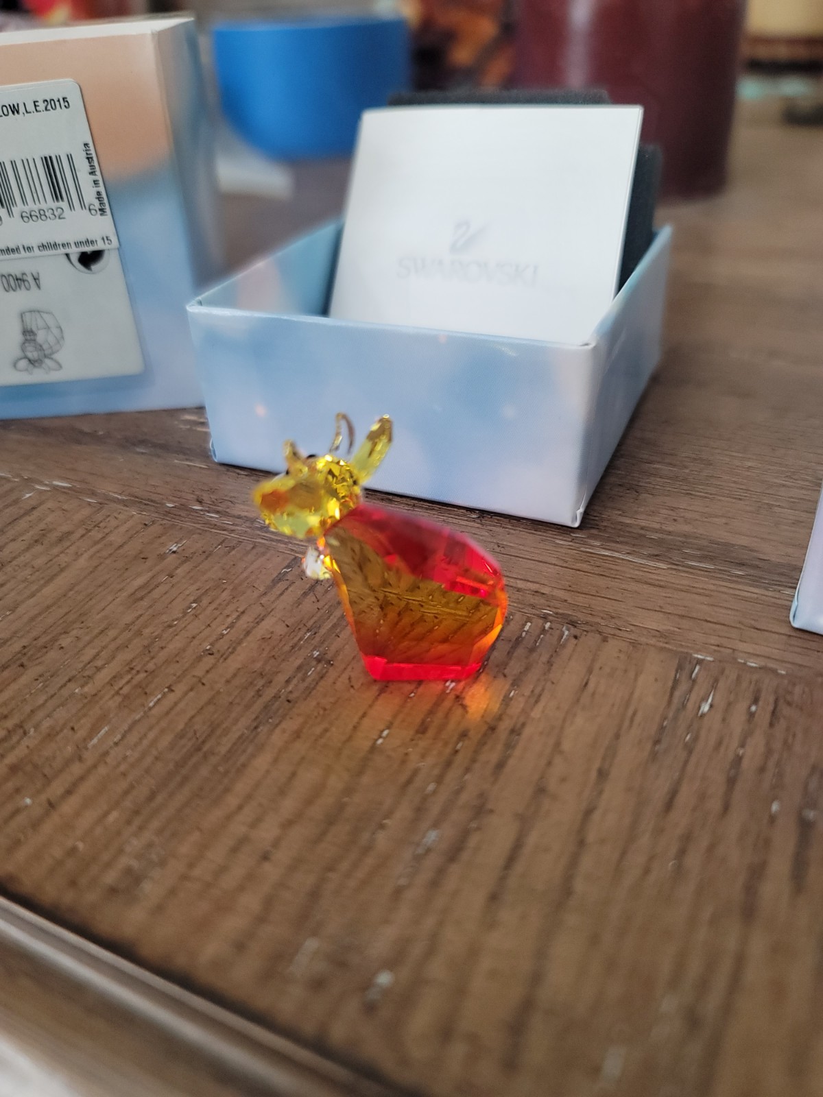 Swarovski Mini Mo Vibrant Yellow, Limited Edition 2015 – Original Packaging