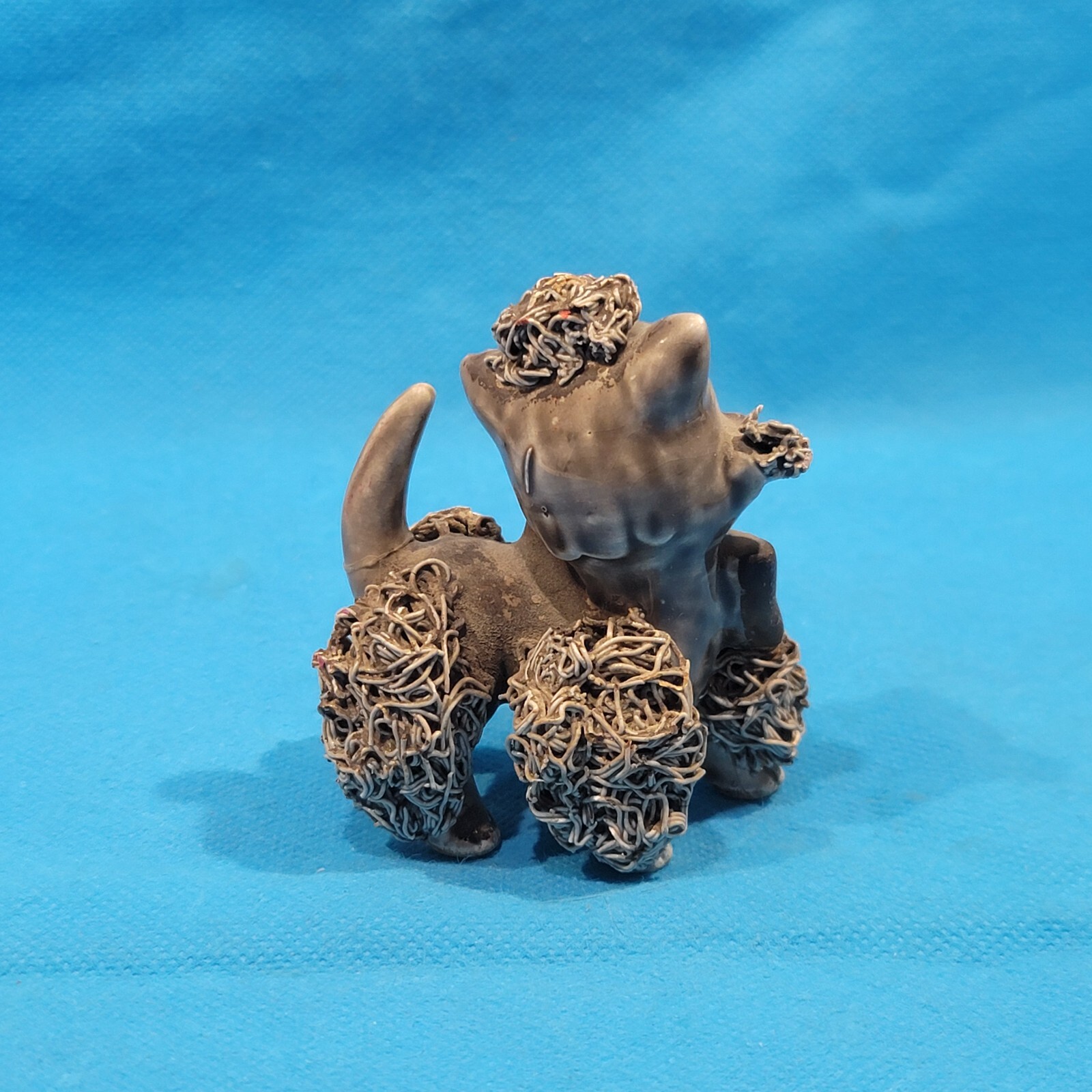 Poodle Ceramic Figure Desk shelf Decor
