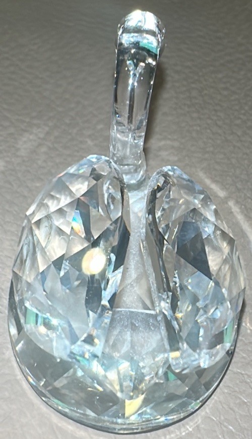 Swarovski Crystal Brilliant Swan Figurine Retired-NO Box – EUC