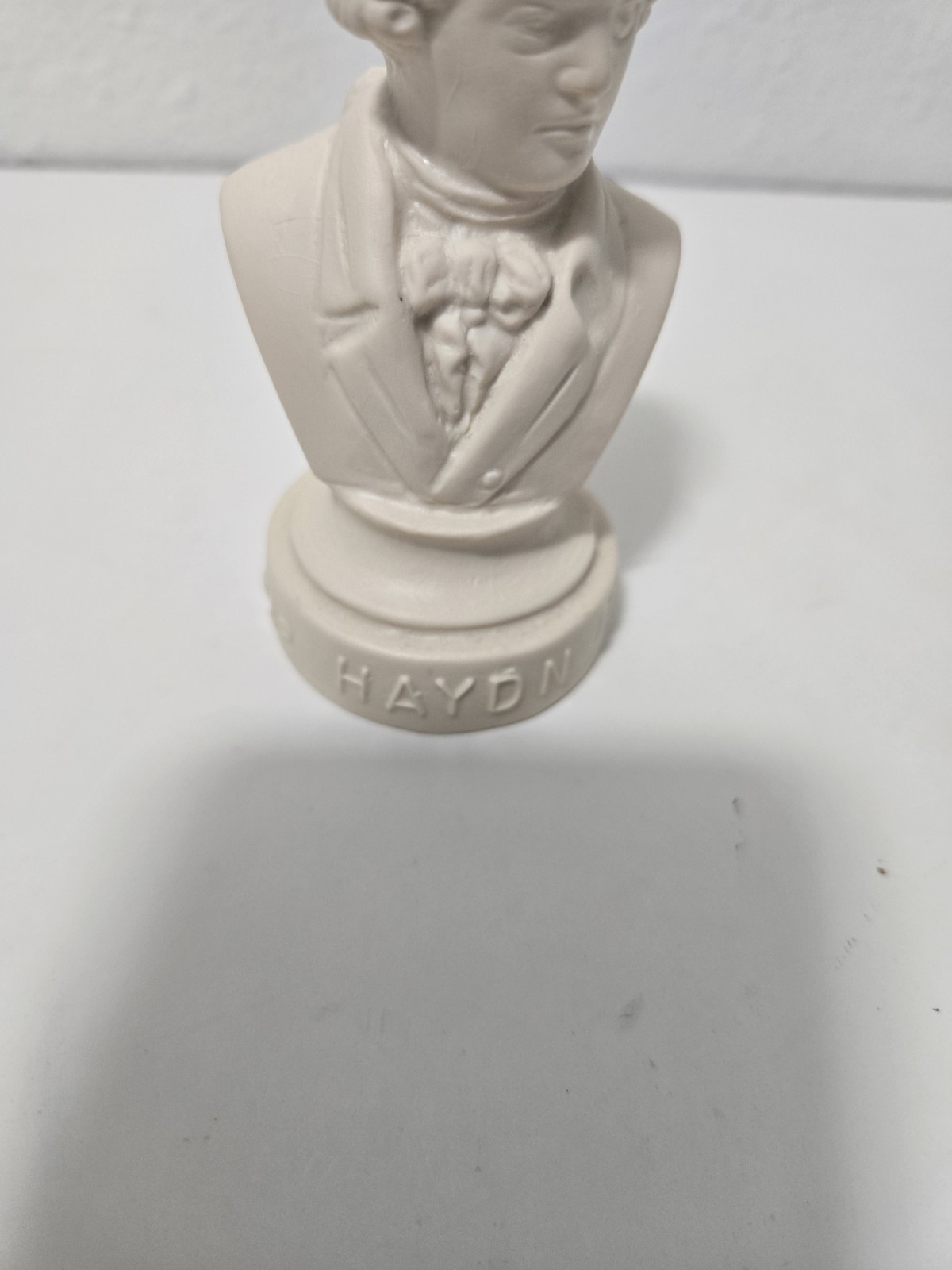 Haydn White Ceramic Composer Bust – Home Accent