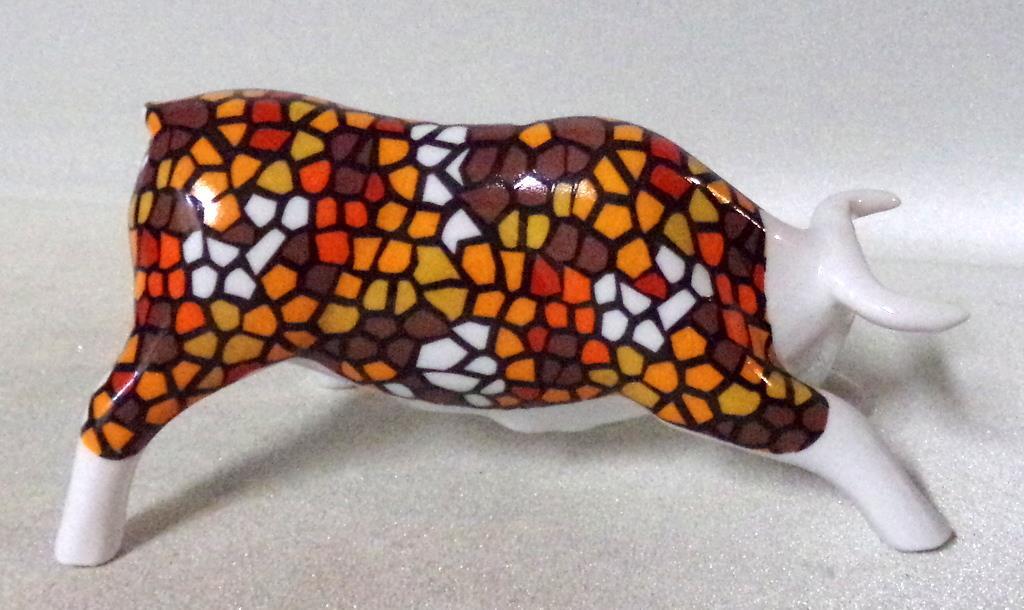 Mid Century Modern Arabia? Bull Sculpture