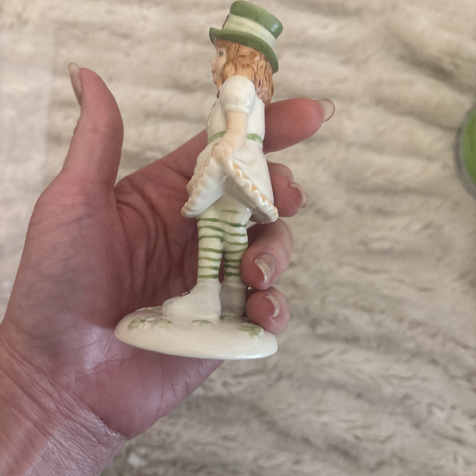 Lenox St. Patrick’s Day Leprechaun Girl Irish Figurine