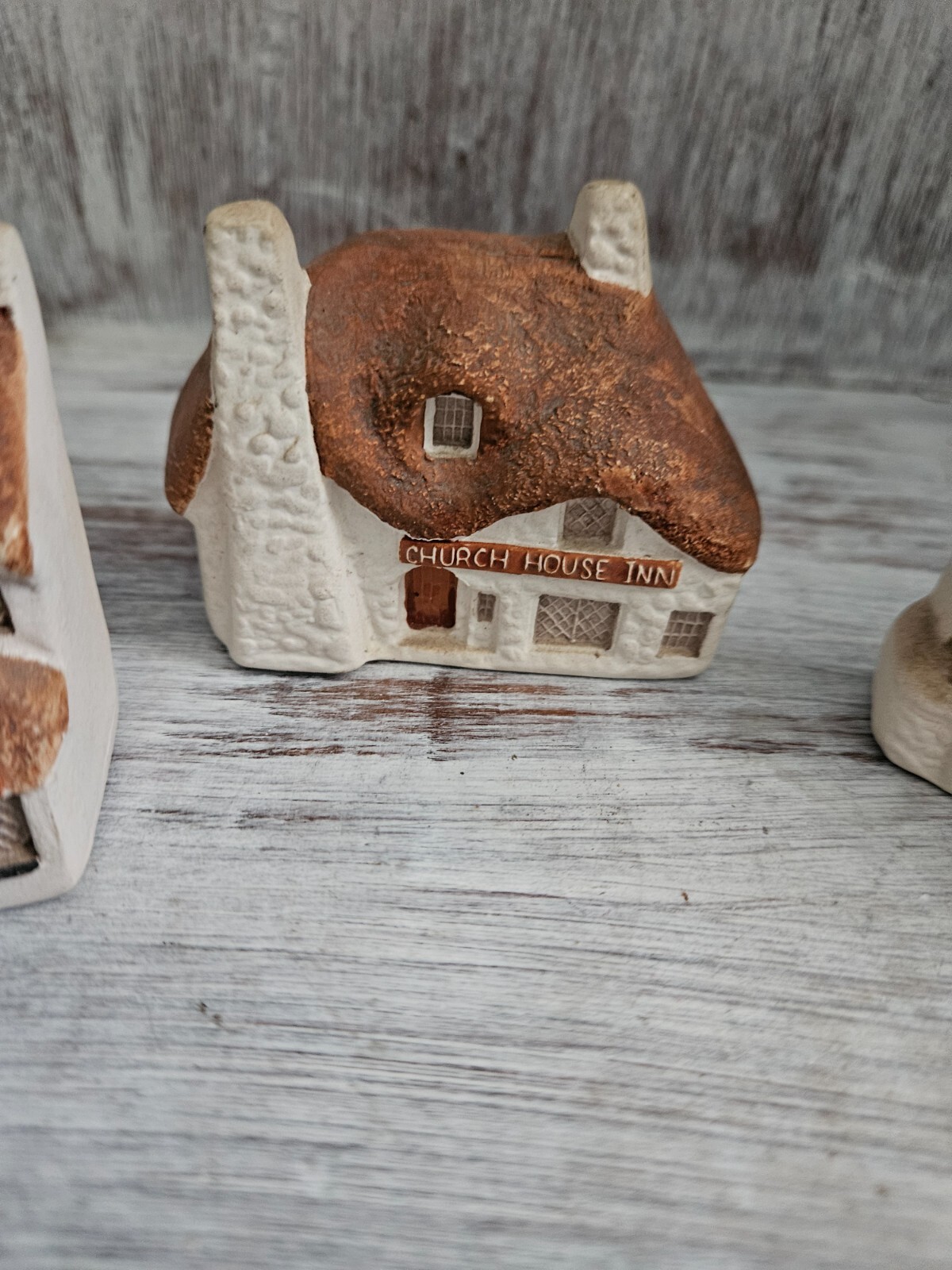Vintage Philip Laureston UK Miniature English Village Houses – Lot of 4