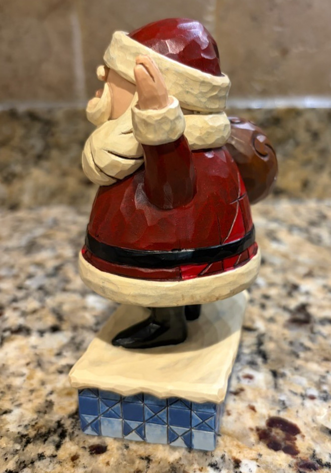 Jim Shore Rudolph Traditions Santa Claus Figurine 4025923 Waving Santa 2012