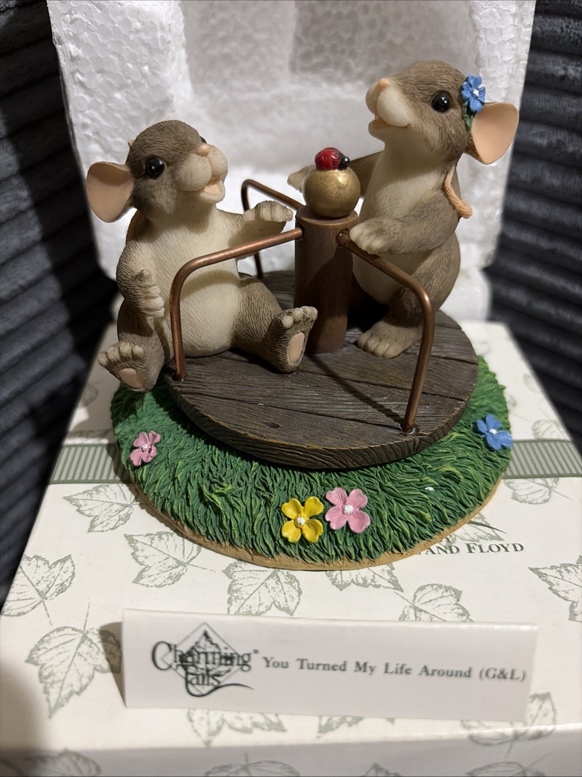 Charming Tails You Turned My Life Around Signed 2001 Special Edition #98/230 MIB