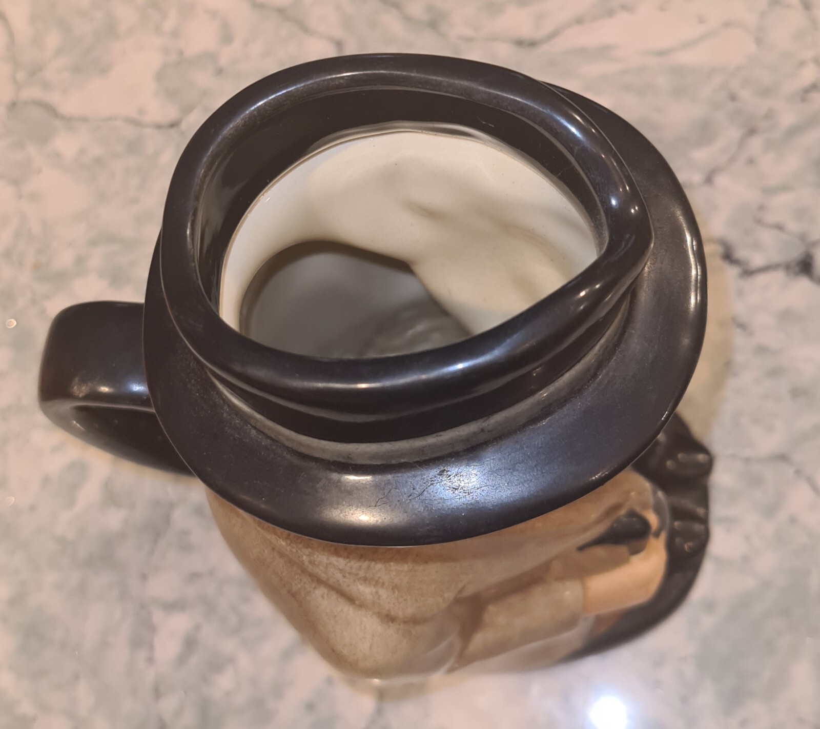 Royal Doulton Large Toby Mug Pitcher 9″ Winston Churchill Scarce Excellent Shape
