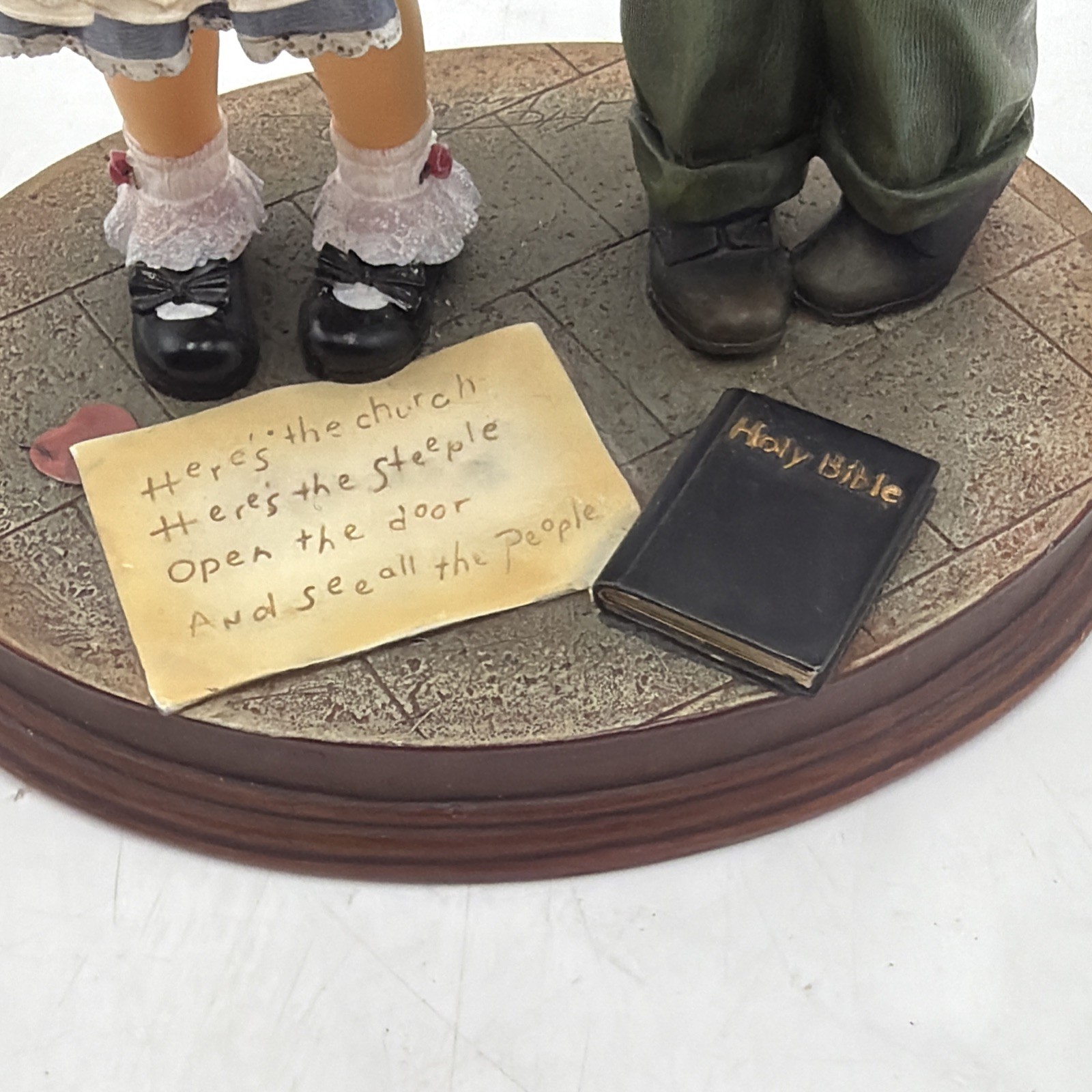 Demdaco Mama Says Figurine Here’s the Church 2003 Kathy Andrews Fincher