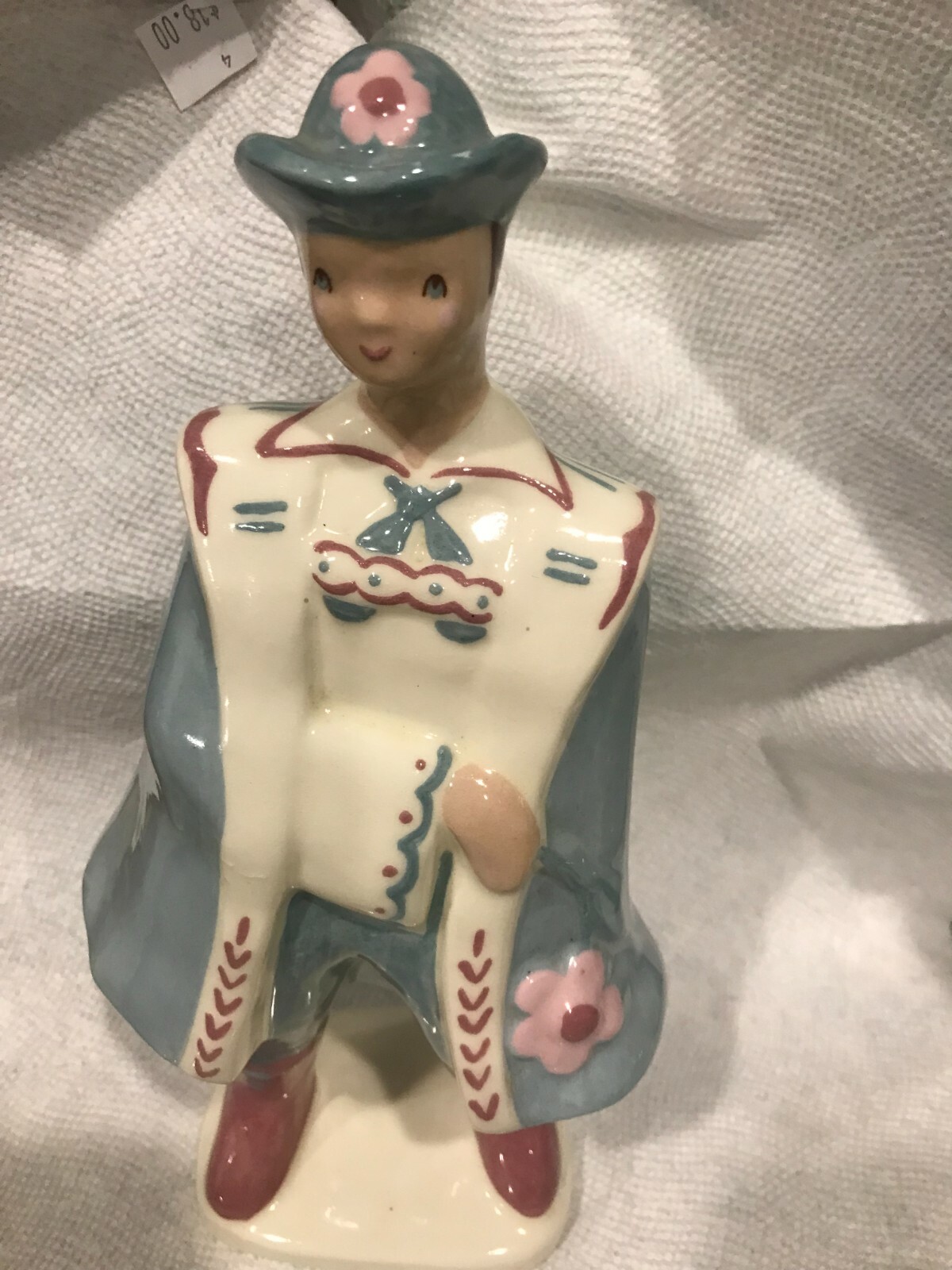 Vintage 1960s Ceramics Pasadena Yona #32 Victorian Man Figure
