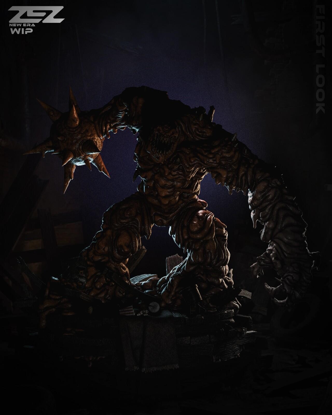 Clayface | 3 Switchouts | High Quality Unpainted Resin Garage Kit 1:8