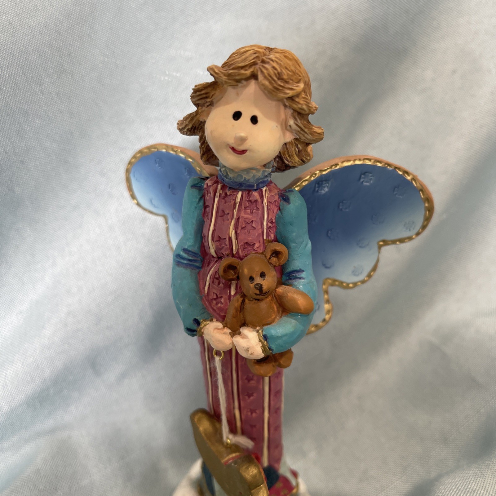 Russ Berrie Heavensent Angel 6″ Figurine #13825 Vintage