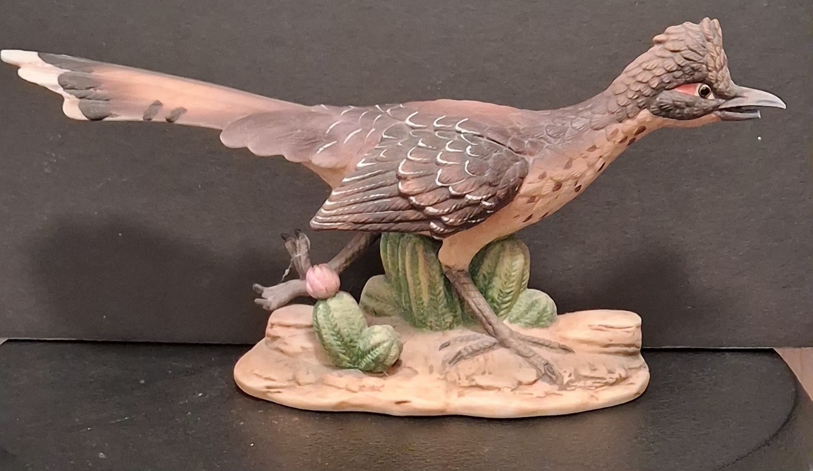 VTG Hand Painted Andrea By Sadek Roadrunner Figurine Porcelain Japan