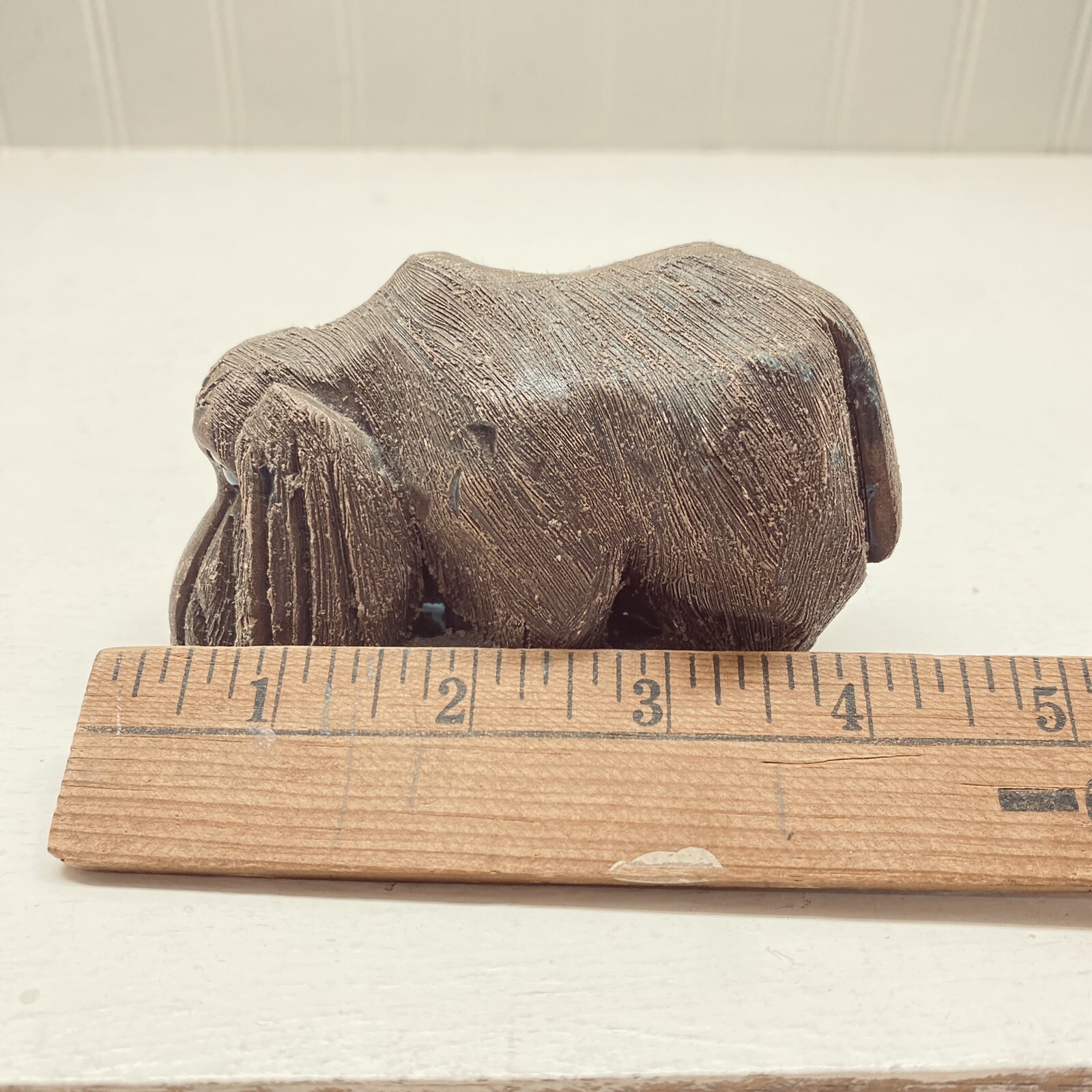 Vintage Artesania Rinconada Handmade In Uruguay Bloodhound #116 Figurine Retired