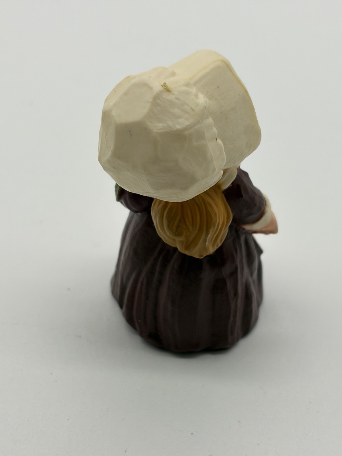 Vintage 1978 Hallmark Merry Miniature Pilgrim Girl Only Plastic Figure 2.25 in