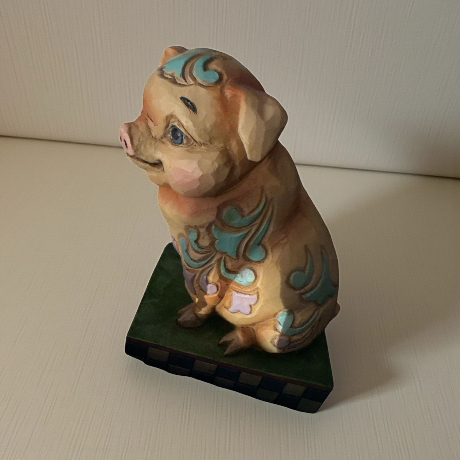 Jim Shore Heartwood Creek What’s The Pig Idea? Pig Figurine Heartwood Creek PIGS