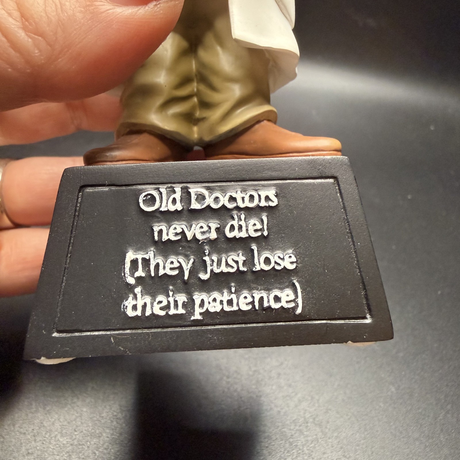Coots Figurine #12609 2005 Westland “Old Doctors Never Die” Senior Citizen
