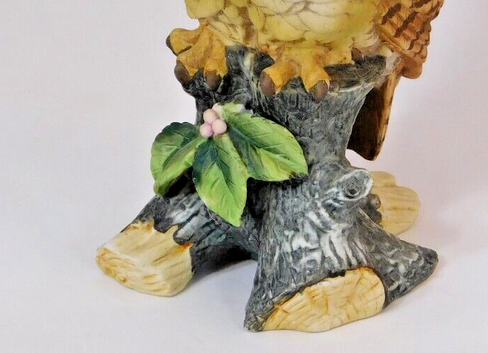 Ethan Allen Great Horned Owl Figurine #3203 Made in Japan American Traditional