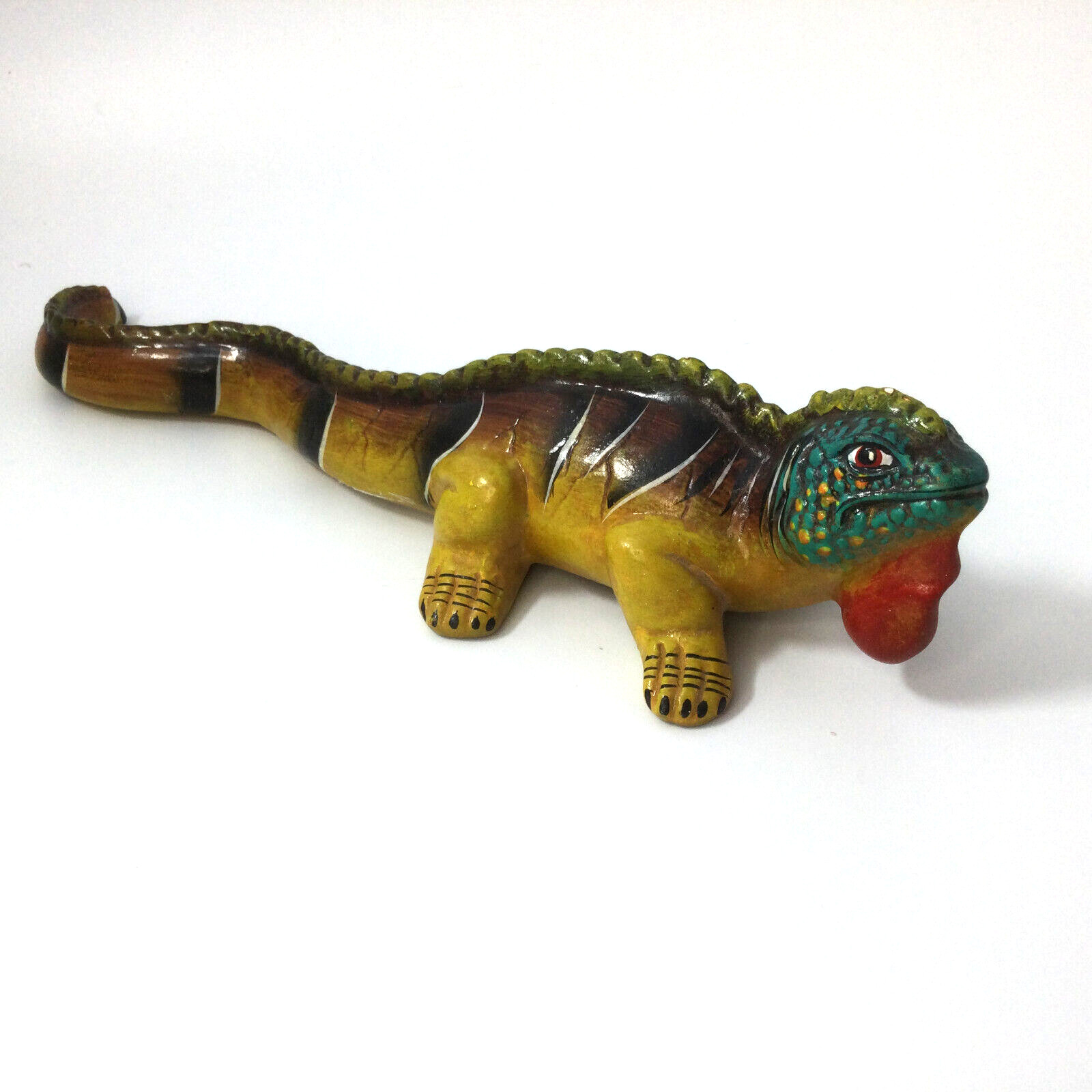 Vintage Ceramic Handmade Lizard Figurine