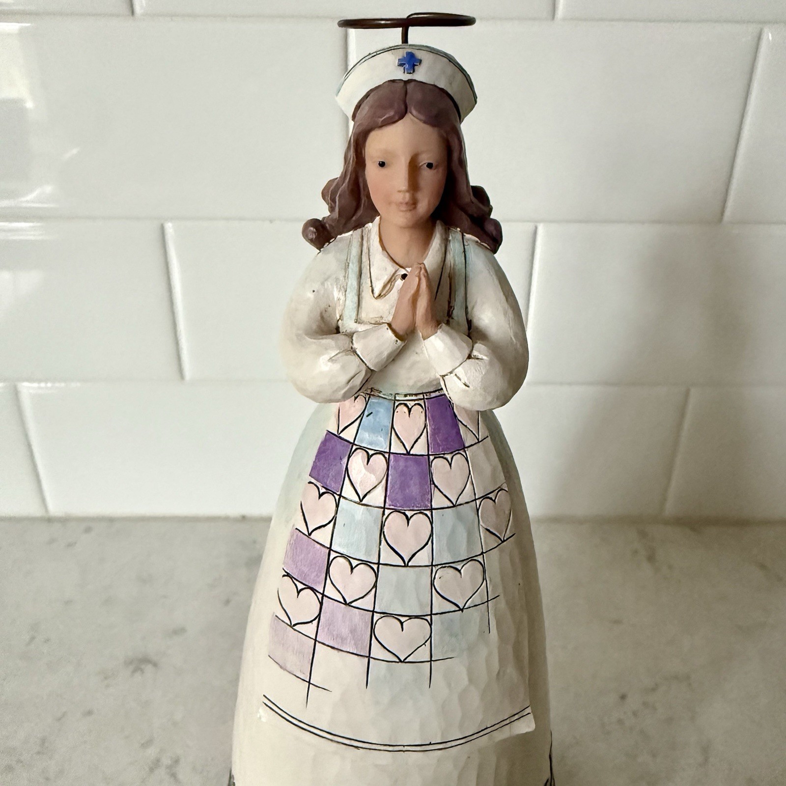 Jim Shore Heartwood Creek “Angel of Healing” Nurse Angel Figurine Item #4007230