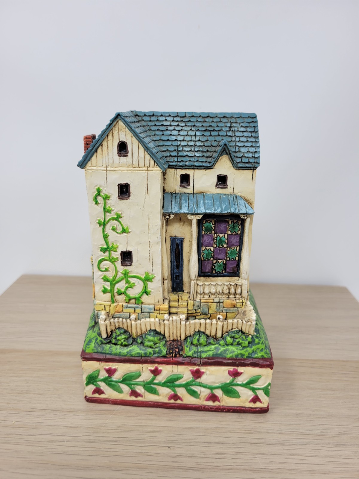 Jim Shore Heartwood Creek 2004 Farmhouse Starry Blocks #305