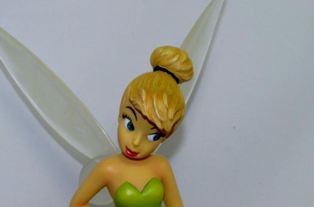 Disney TINKER BELL Markrita Figurine Hidden JEWELRY Pin Box – 10.5″ In. (RARE)