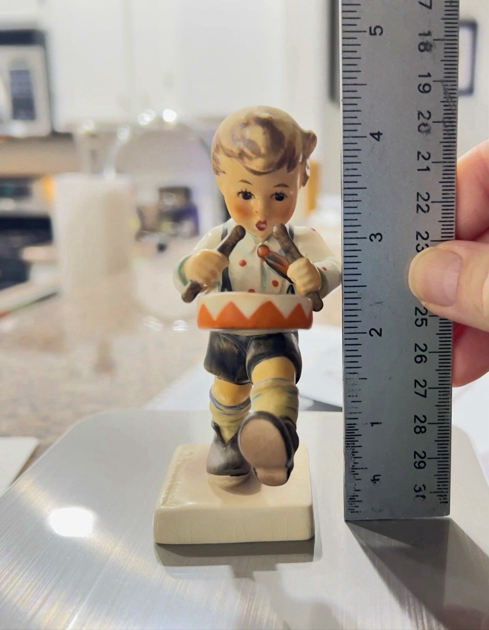 VINTAGE Hummel GOEBEL Little Drummer Boy 240 TMK-6 W Germany Figurine 4″