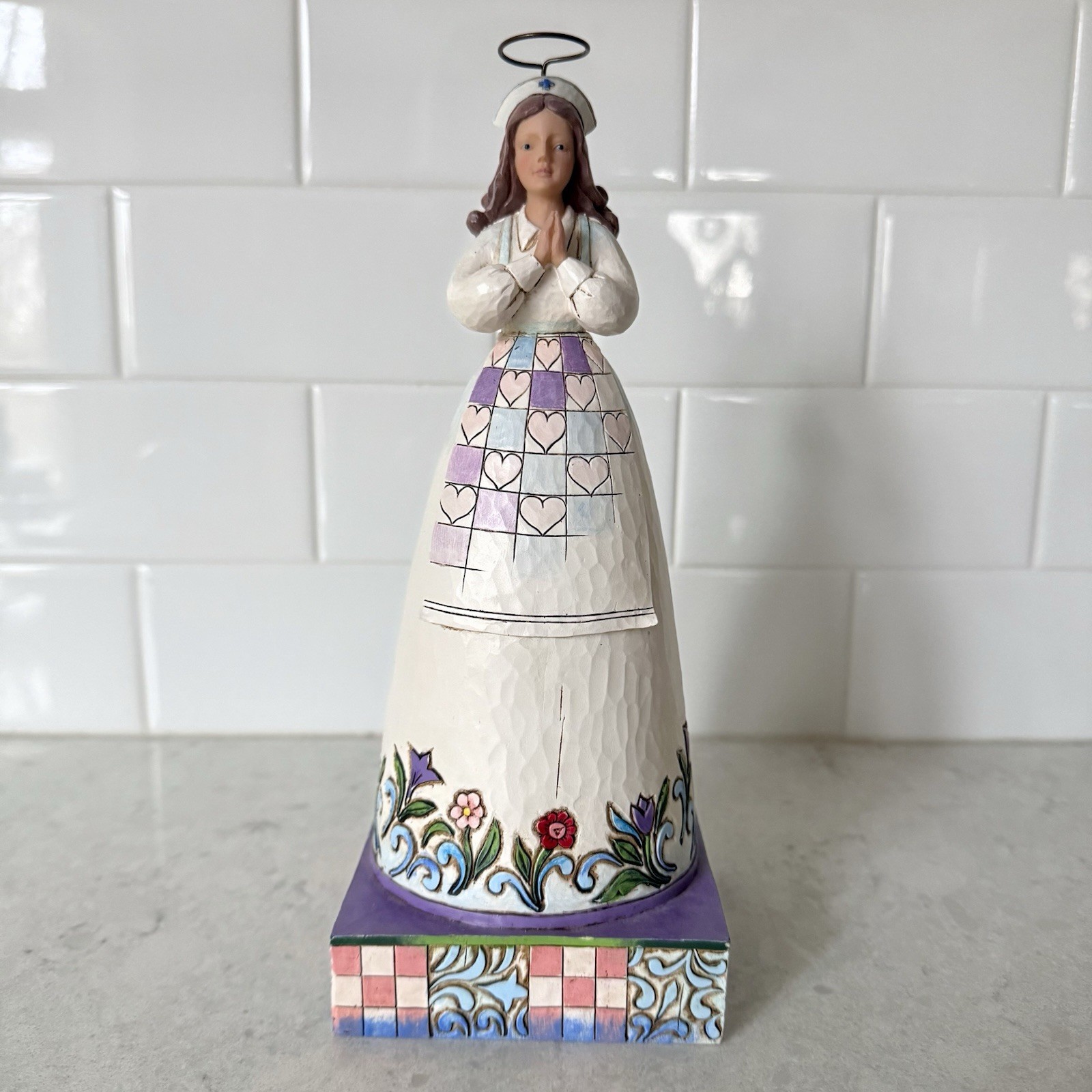 Jim Shore Heartwood Creek “Angel of Healing” Nurse Angel Figurine Item #4007230