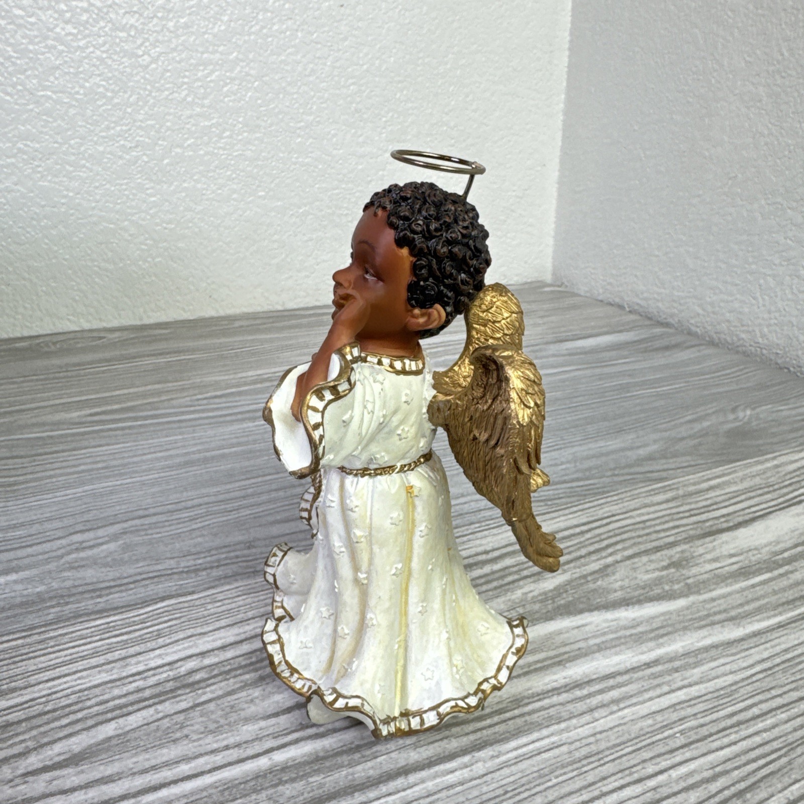 Wong’s 2002 6″ Ethnic African American Angel W/Wings