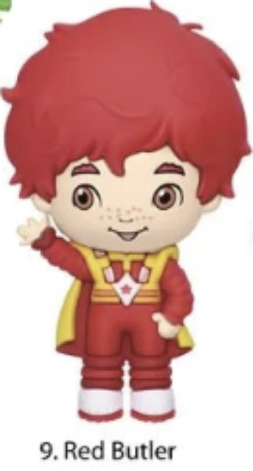 Rainbow Brite Figural Bag Clip Series 1 3 Inch Red Butler