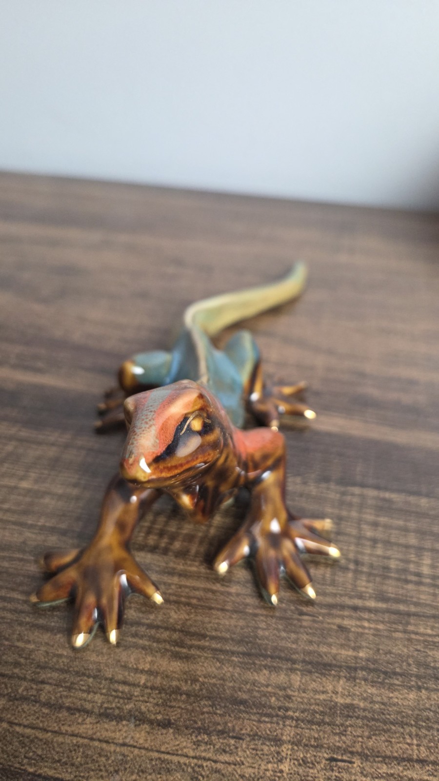 Golden Pond Collection Golden Lizard 8 Inches