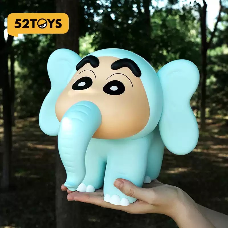 52TOYS Crayon Shin-chan Cos Elephant Limited Collectible Fashion Figure In Stock