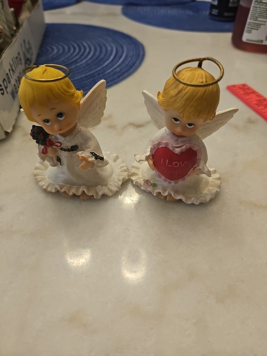 2 Little Angles 3.5 Inches Tall