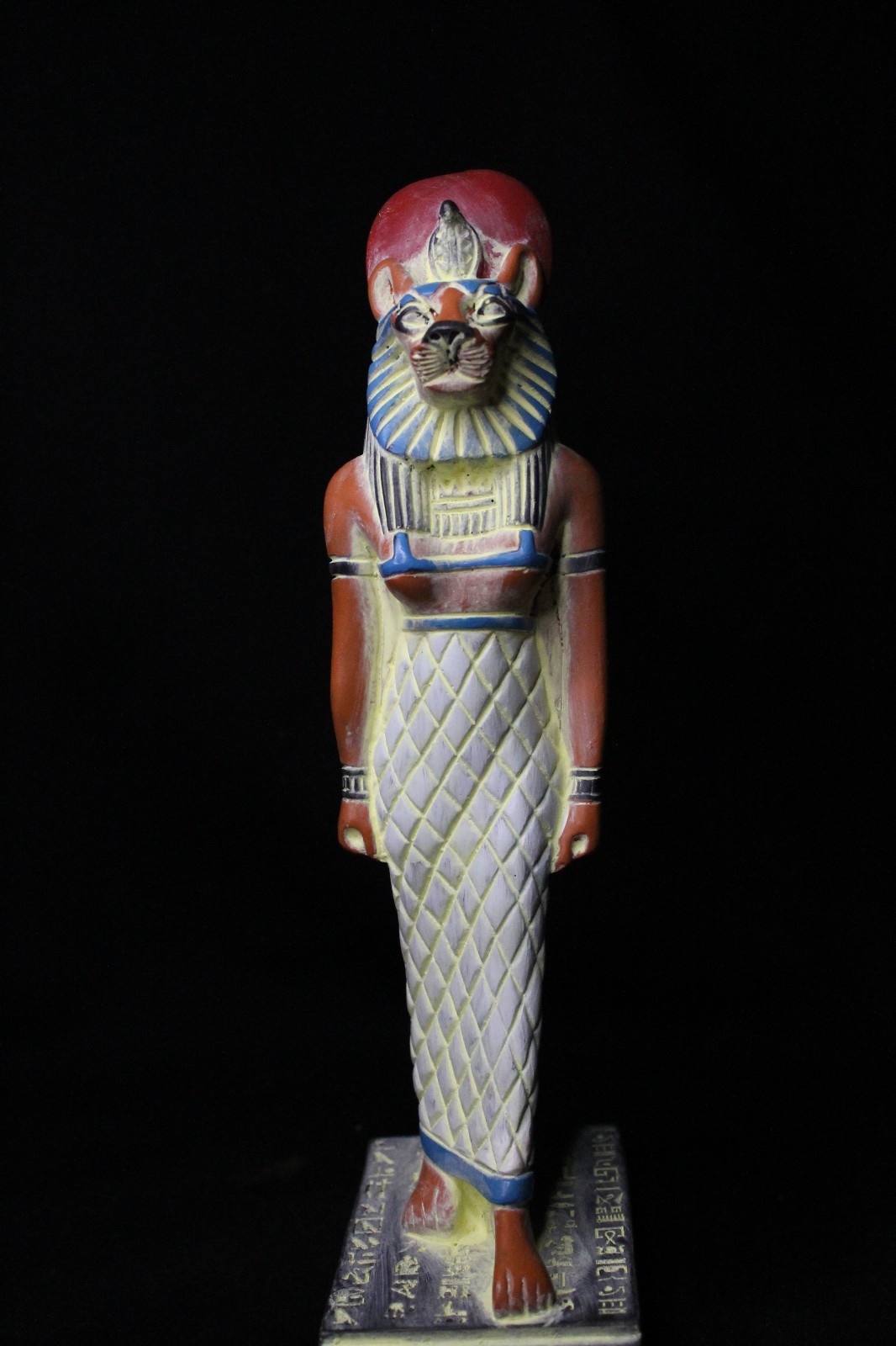Egyptian Goddess Sekhmet Lioness Statue Healing Protector Replica Art Decor