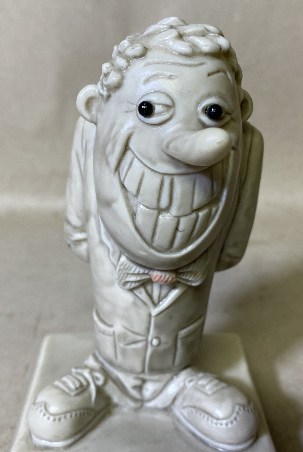 Vintage American Greetings Russ Berrie “Dirty Old Men Need Love Too” Statue 5.5”
