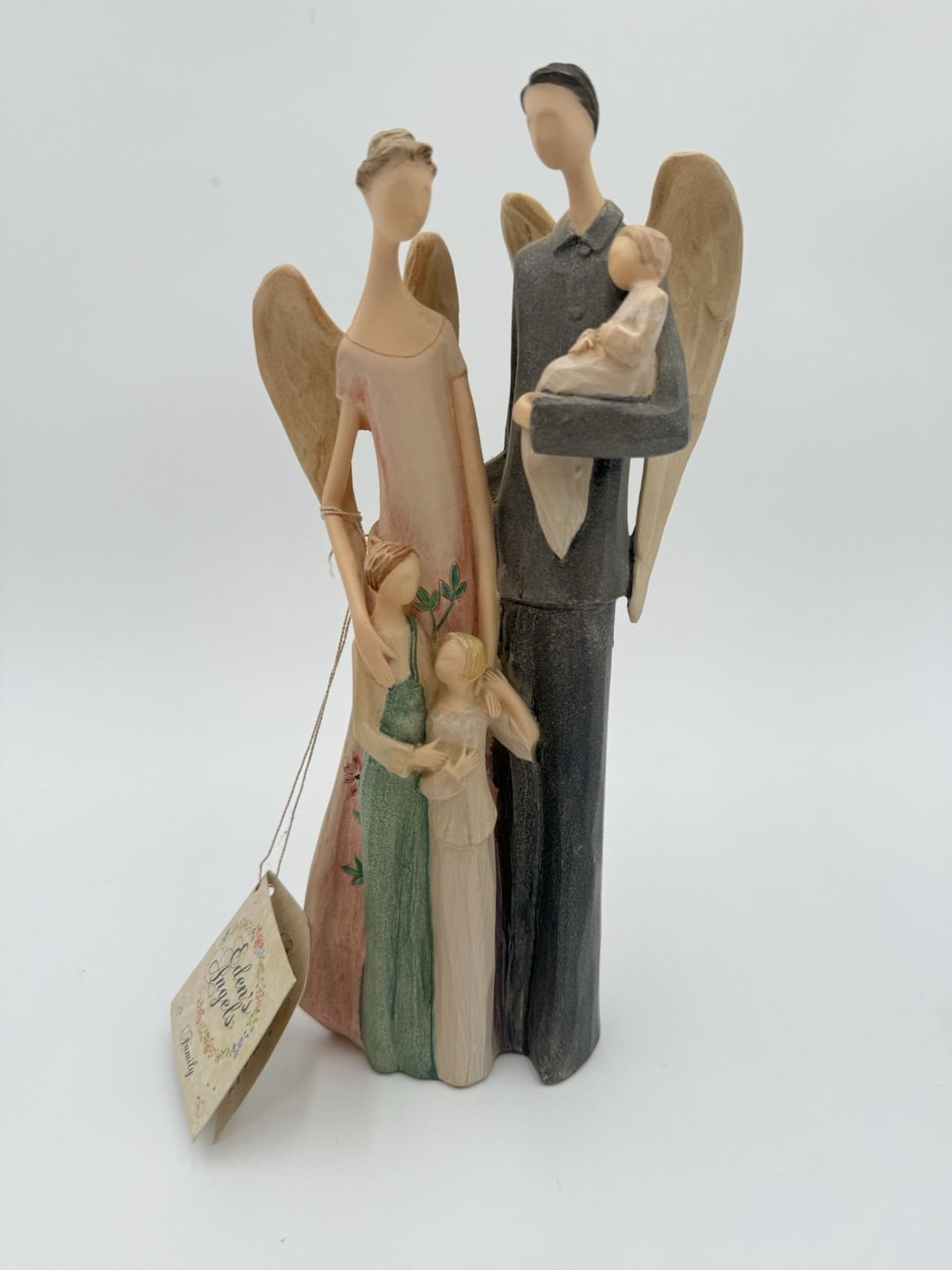 2006 Giftcraft Eden’s Angels Family Love Inspiration Bond Parents Children NOB