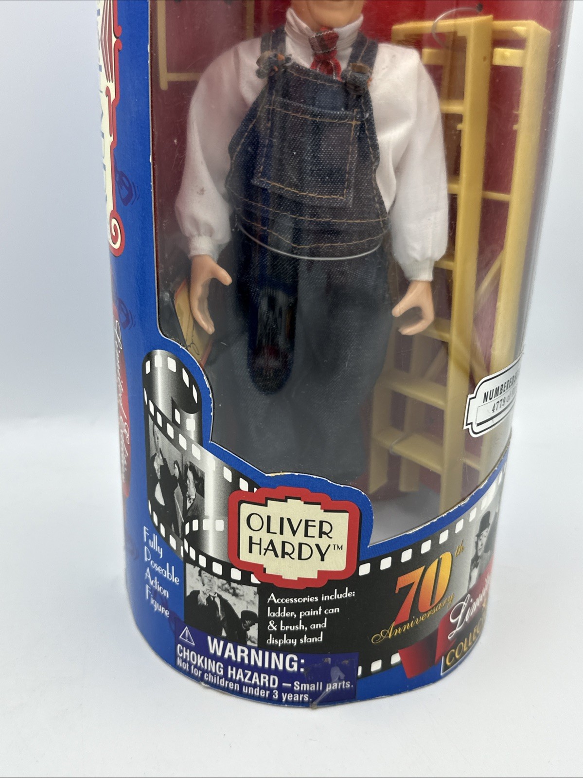 Vintage Laurel & Hardy Action Figure Exclusive Premiere 70th Anniversary – NIB
