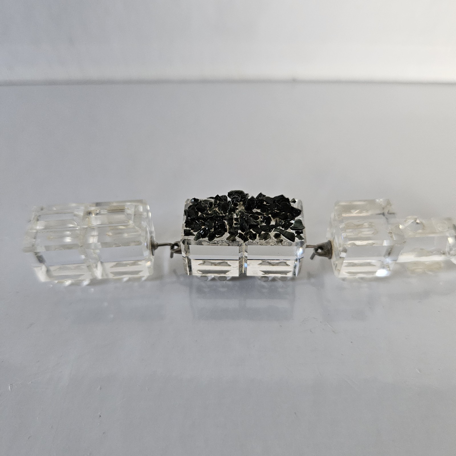 Rare Vintage Iris Arc Swarovski Crystal 3 Piece Train