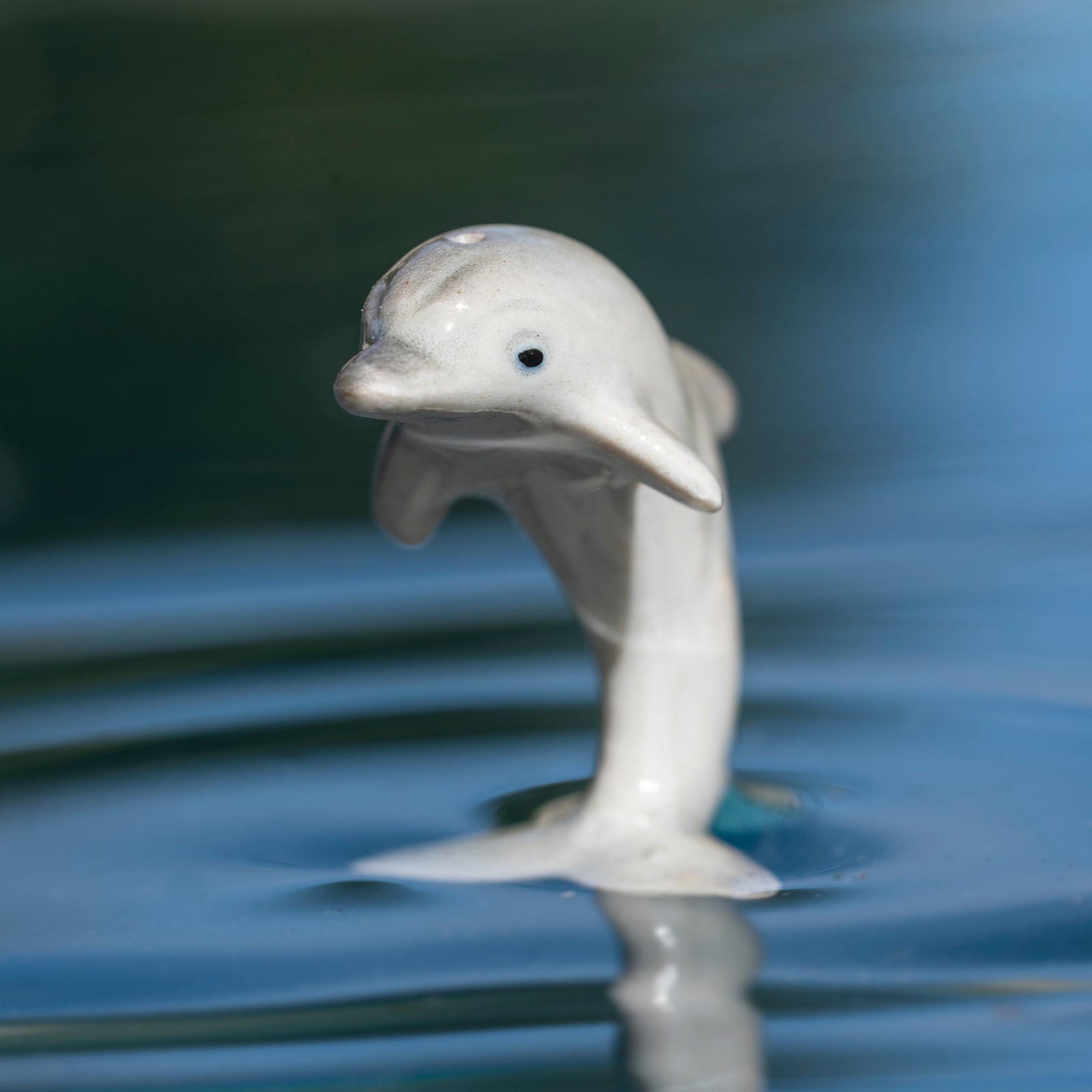 Little Critterz – Dolphin “Echo” Birthday Gift – Miniature Porcelain Figurine